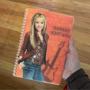 Vintage hannah Montana notebook